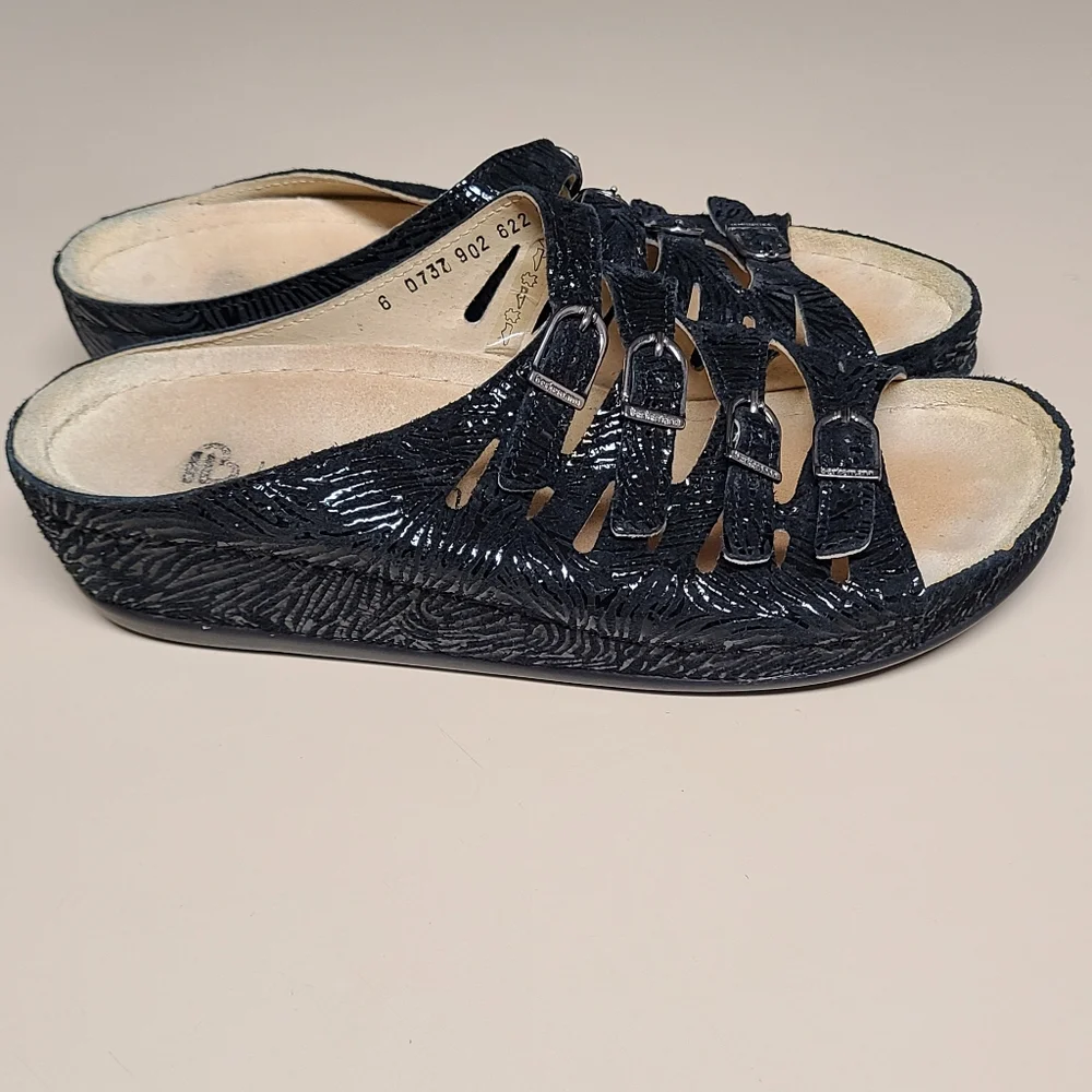 Berkemann Hassel zebra print sandals size 6 - Picture 6 of 9